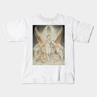 William Blake - Satan in his Original Glory, 1805 Kids T-Shirt